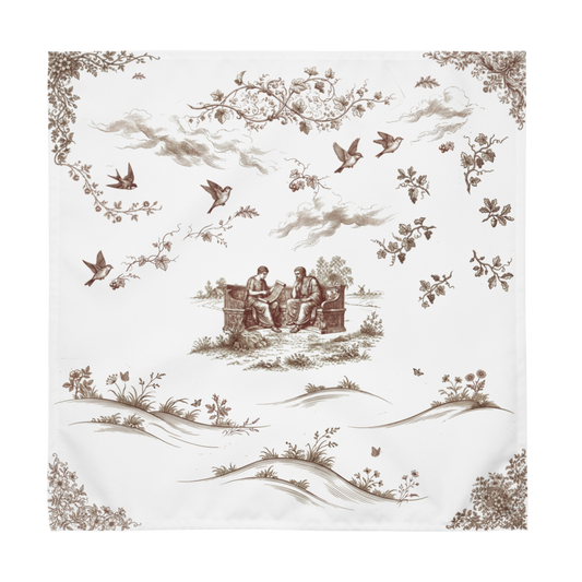 Siena Toile Napkin Set