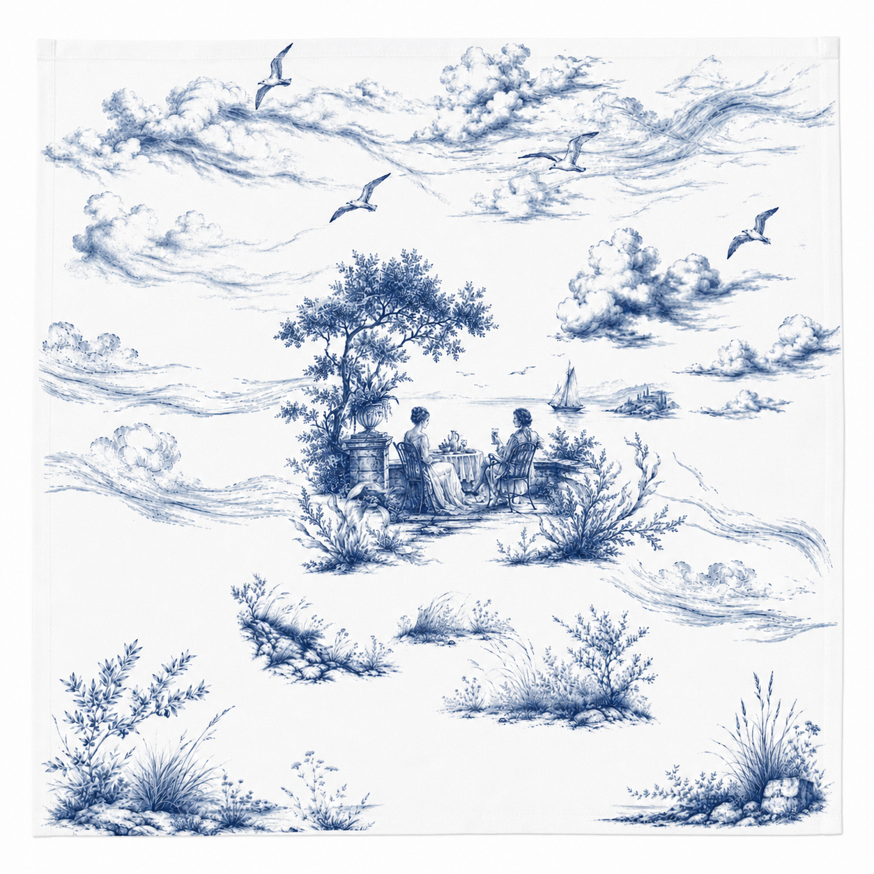 Azure Reverie Napkin Set