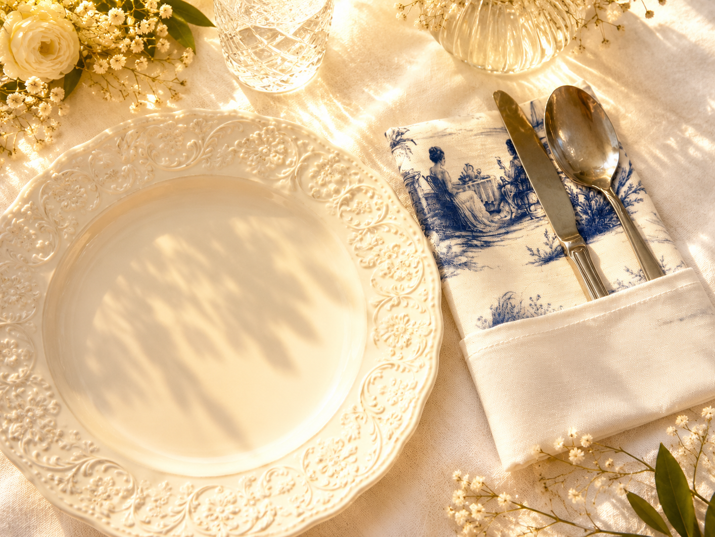 Azure Reverie Napkin Set
