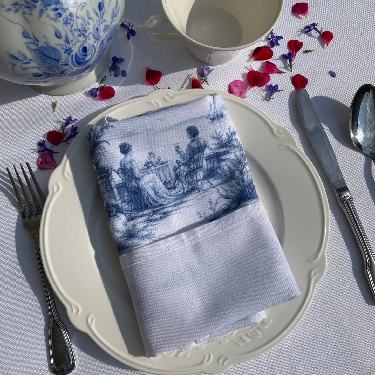 Azure Reverie Napkin Set