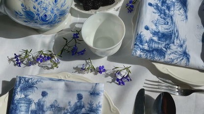 Azure Reverie Napkin Set